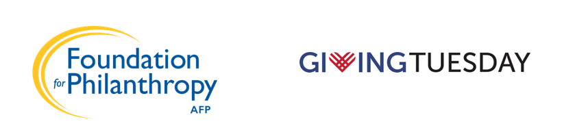 AFP Foundation for Philanthropy; Giving Tuesday logos