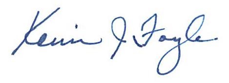 K. Foyle Signature