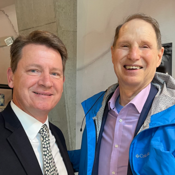 Mike Geiger and Ron Wyden