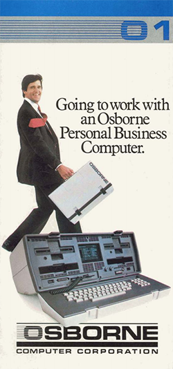 Old 1980s computer brochure