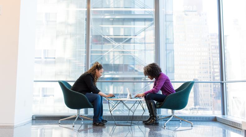 women sitting