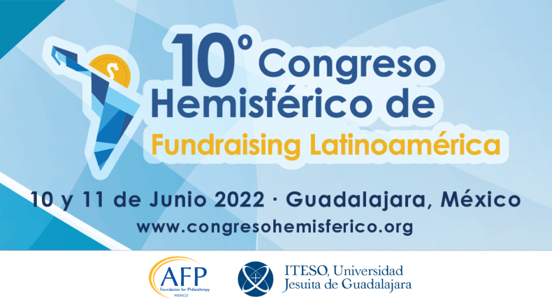 10º. Congreso Hemisférico de Fundraising Latinoamérica banner