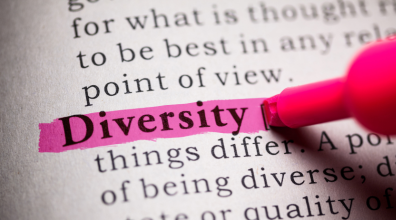 "Diversity" higlighted