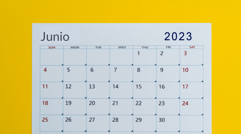 Junio Calendar