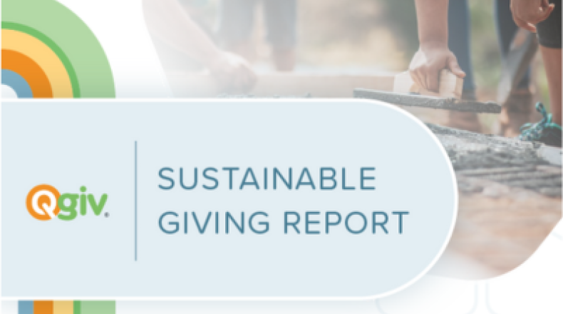 qgiv sustainable giving report