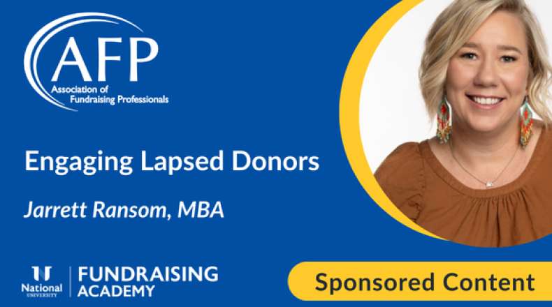 Engaging Lapsed Donors