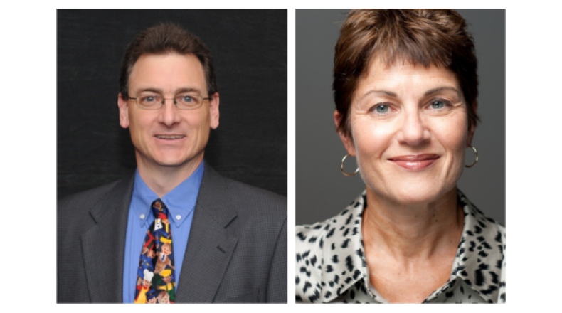 Erik Daubert, MBA, ACFRE and Lori Overmyer, MBA, CFRE headshots