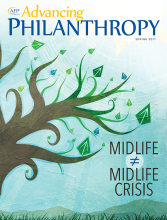 Advancing Philanthropy Spring 2017 magazine cover