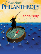 Advancing Philanthropy Winter 2016 magazine cover