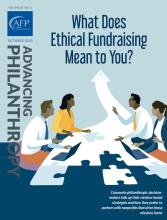 Advancing Philanthropy October 2023 cover
