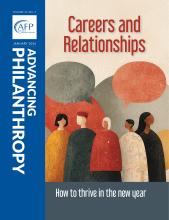 Advancing Philanthropy January 2026 cover