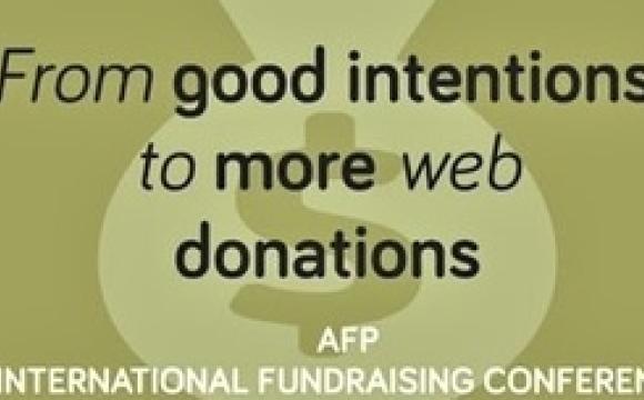 text reads from good intentions, to more web donations