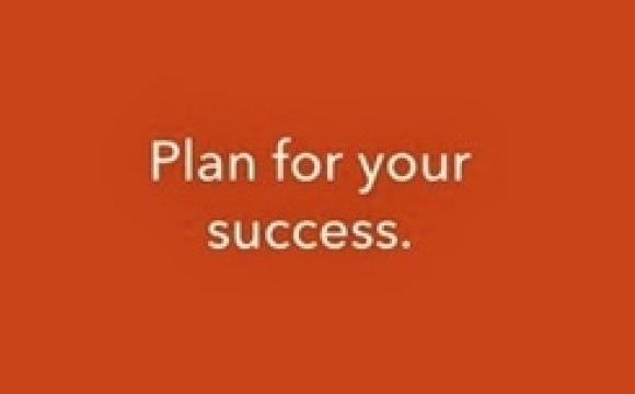 image of text plan for your success