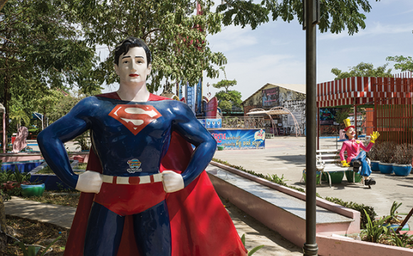 Superman in Phnom Penh: Heroism comes in many forms and many places.