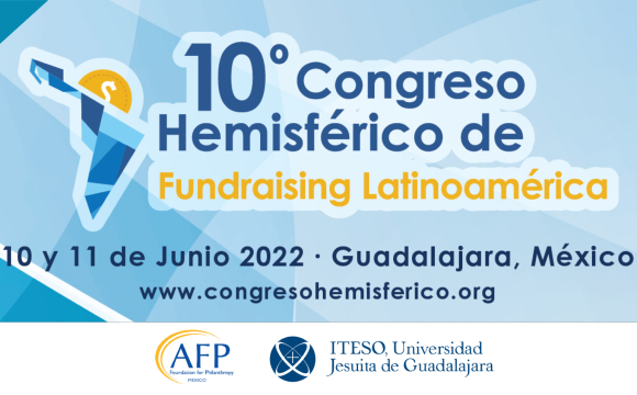 10º. Congreso Hemisférico de Fundraising Latinoamérica banner