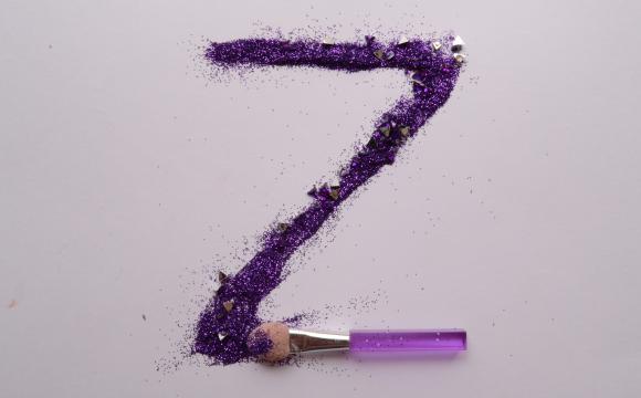 purple letter z