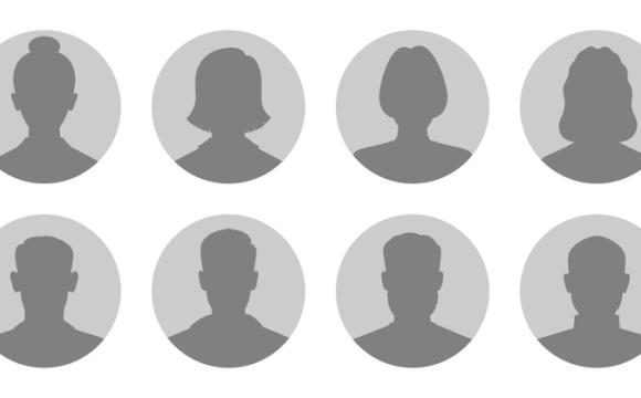 User profiles stock illustration