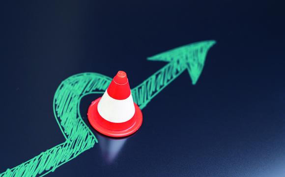 arrow with cone