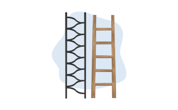 ladder stock illustration