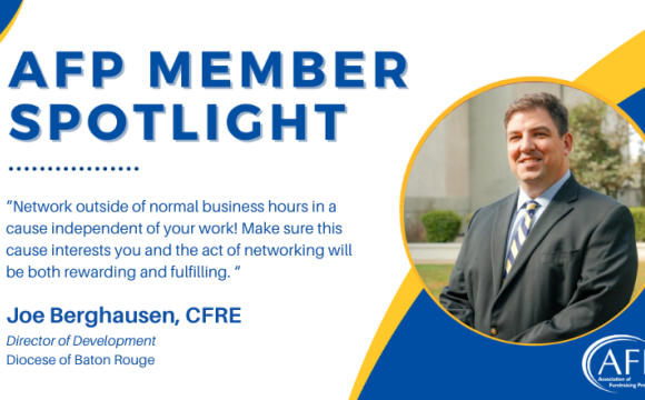 AFP Member Spotlight: Joe Berghausen