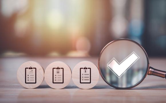 Concept of auditing and evaluating quality and efficiency of personnel ,business document evaluation process